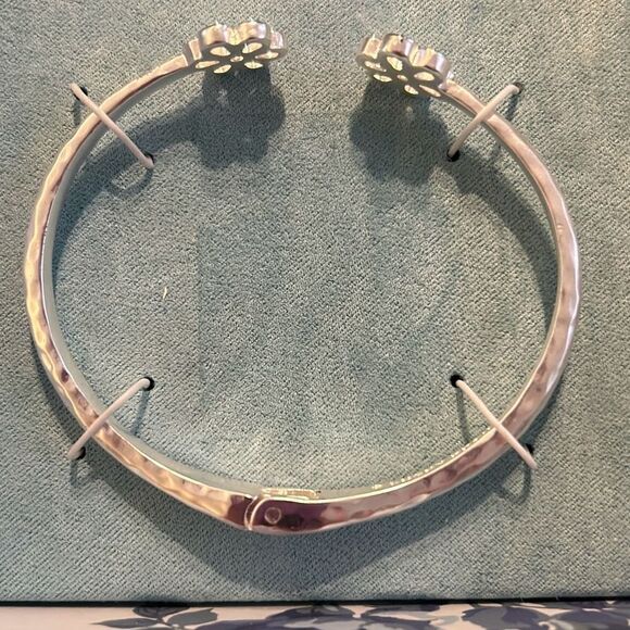 LUCKY BRAND Silver Tone Bangle NWT - Picture 4 of 5